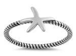 Sterling Silver Starfish Toe Ring SITR6070