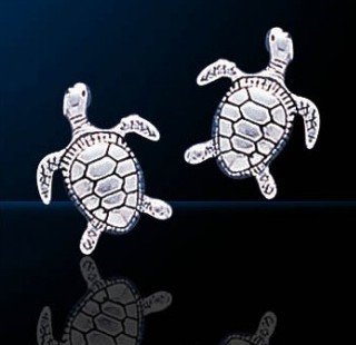 Sterling Silver Sea Turtle Jewelry