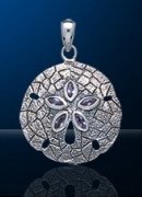 sand dollar pendant DP 0426