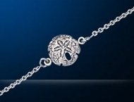 sterling silver turtle bracelet DB 010